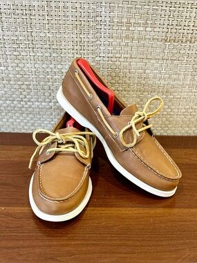 Sperry Top-Sider Men's Authentic Original 2-Eye Boat Shoes Sahara Size 10M